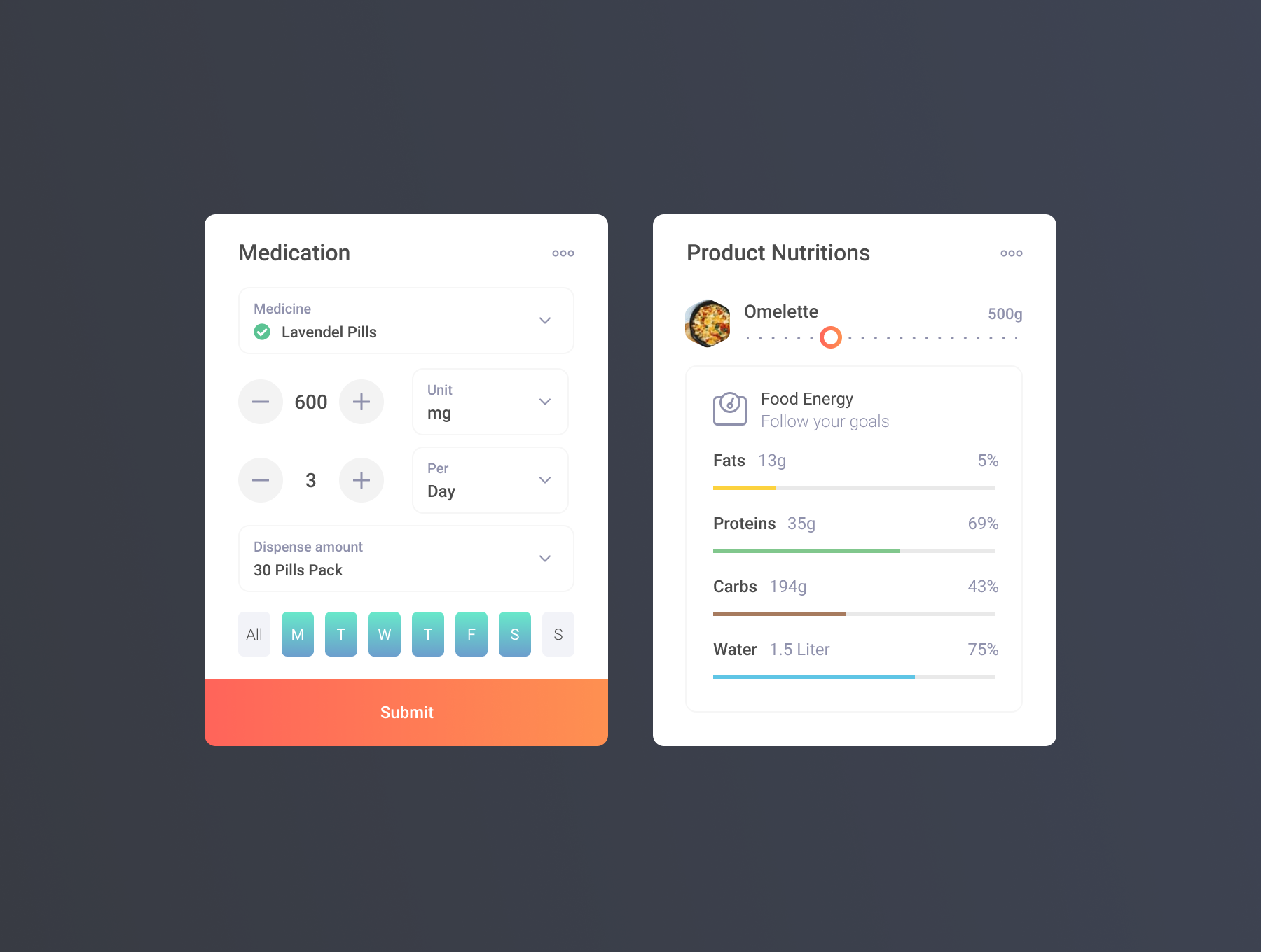 100个不同风格的figma卡片式ui设计界面素材