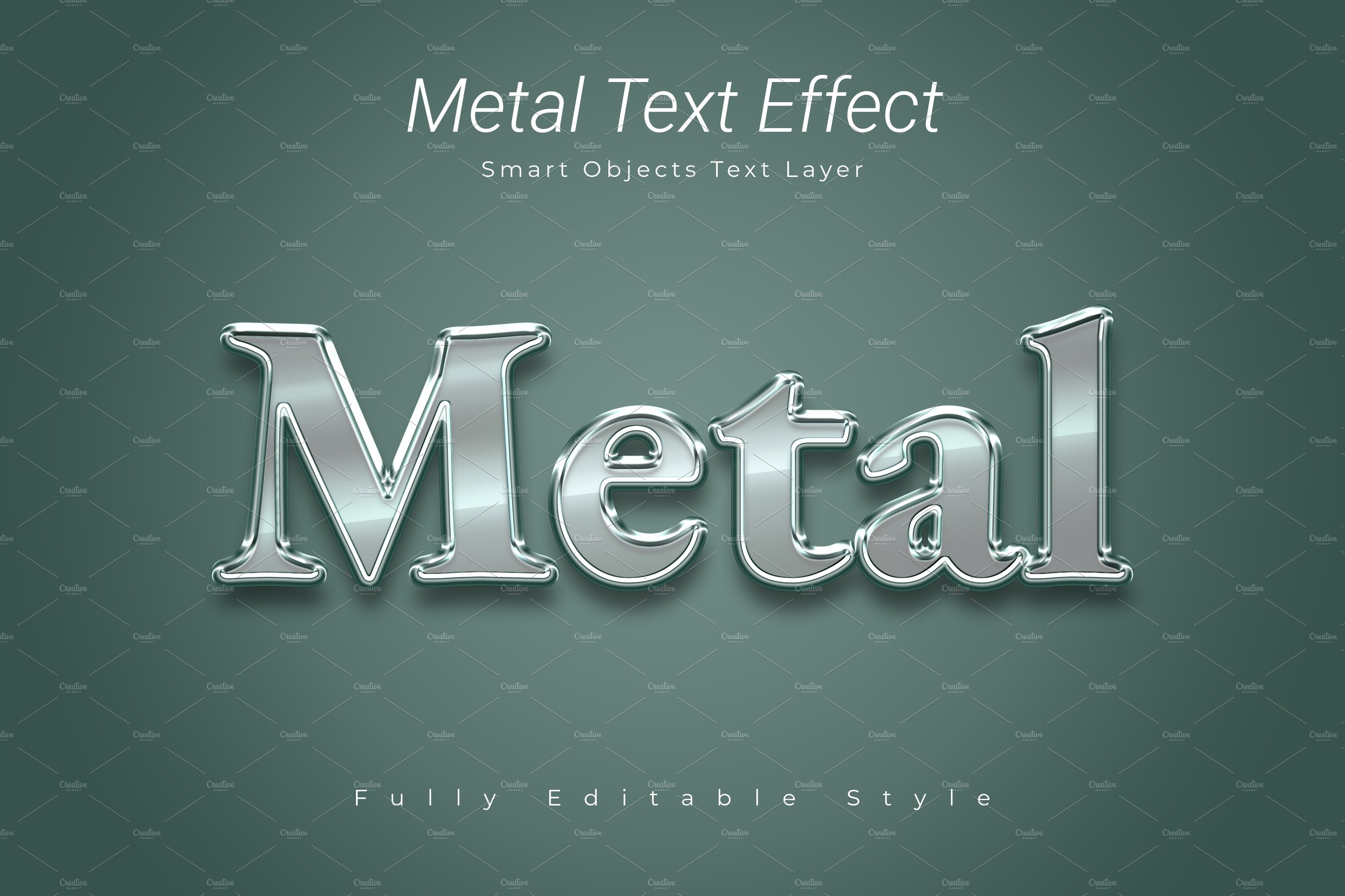 10款不同风格的ps文字效果套装