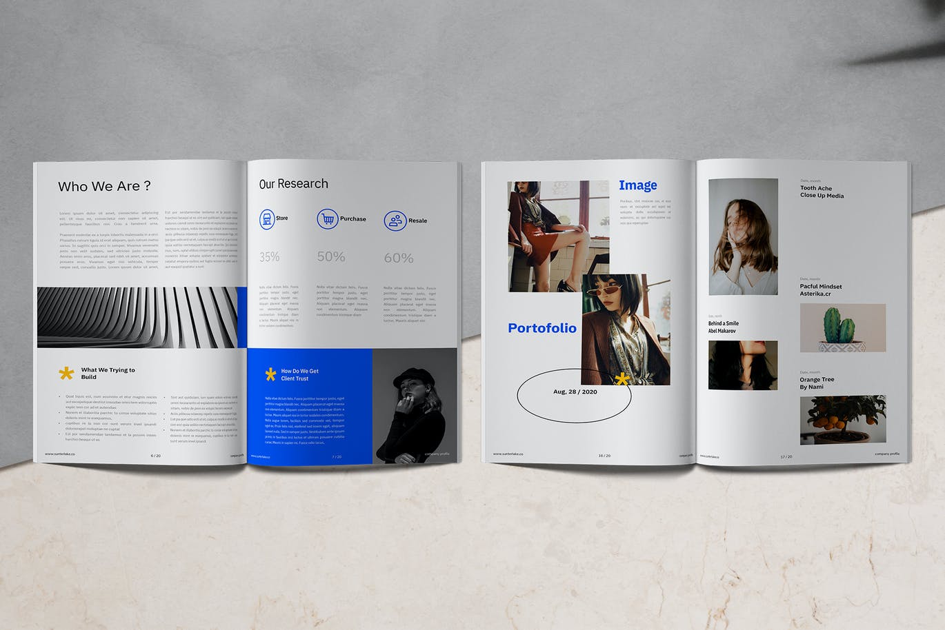 设计师作品集公司简介画册品牌手册房地产楼书设计模板